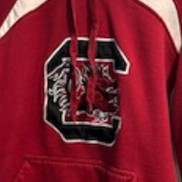 Women's Sweatshirt Carolina Gamecocks Has Hoodie Medium (Garnet, Black & White) - Picture 2 of 3